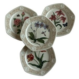 PartyLite Botanical Garden Plates